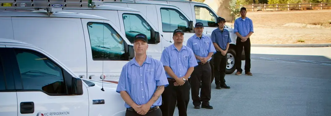 KIC Refrigeration crew ready for Mini Split Repair jobs across Florida City